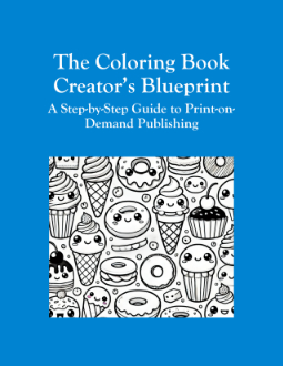 cover for coloring book publishing